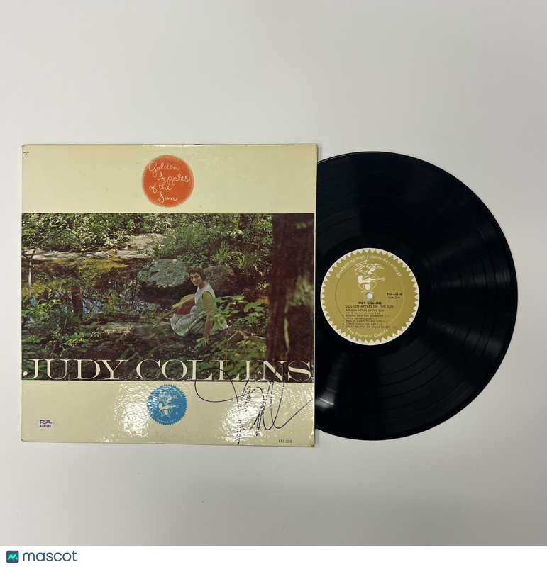 Judy Collins Signed Golden Apples of the Sun Vinyl Album PSA Autographed