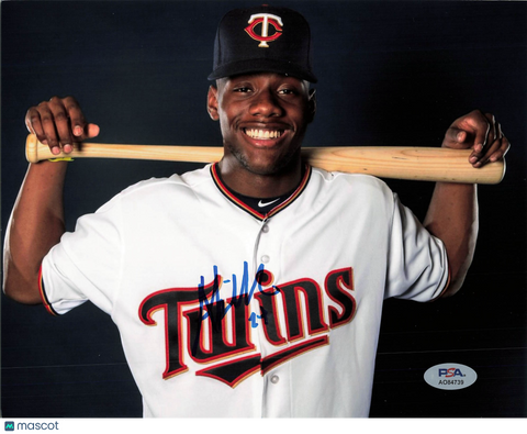 Akil Baddoo Minnesota Twins Signed 8x10 Photo PSA