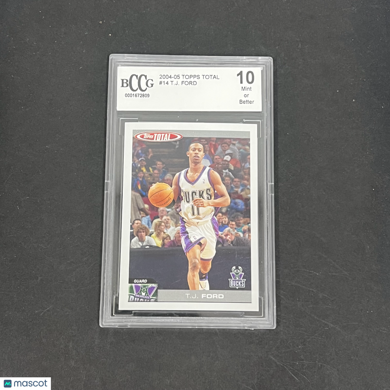 TJ Ford 2005 Topps Total#14 BCCG 10