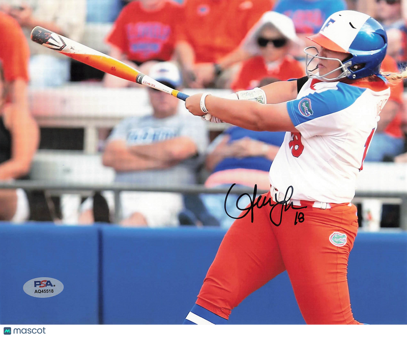 Amanda Lorenz Florida Gators Signed 8x10 Photo PSA