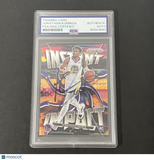 2021-22 Panini Prizm #7 Jonathan Kuminga Instant Impact Rookie signed card PSA