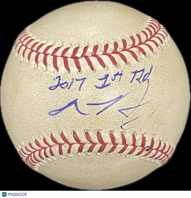 Adam Haseley Signed Baseball PSA Chicago White Sox