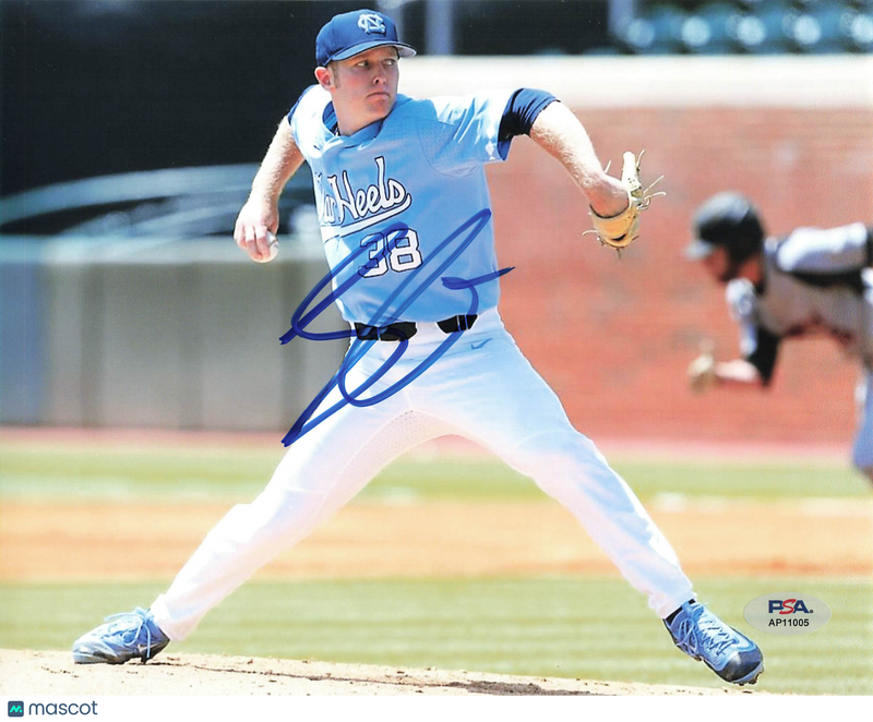 J.B. Bukauskas North Carolina Tar Heels Signed 8x10 Photo PSA