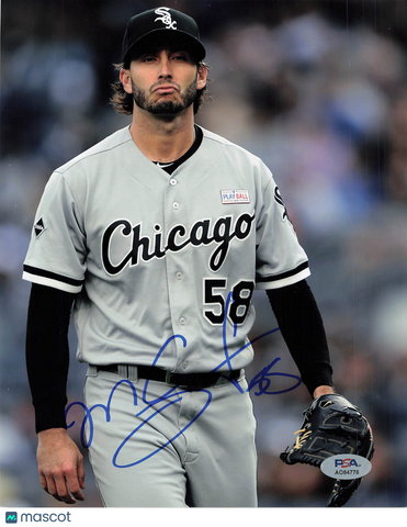 Miguel Gonzalez Chicago White Sox Signed 8x10 Photo PSA