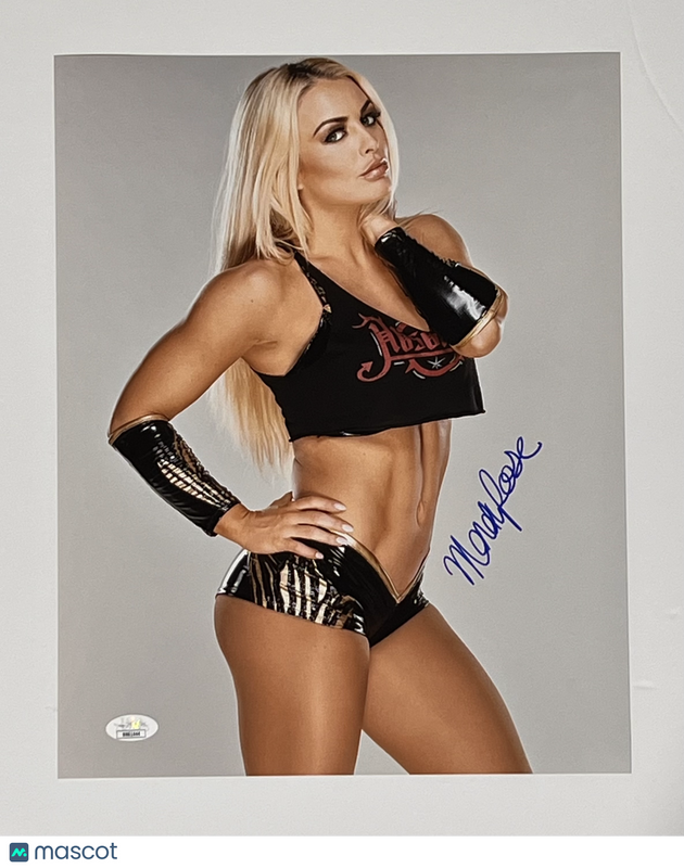 Amanda Rose Saccomanno Signed Wrestling 11x14 Photo JSA Autographed