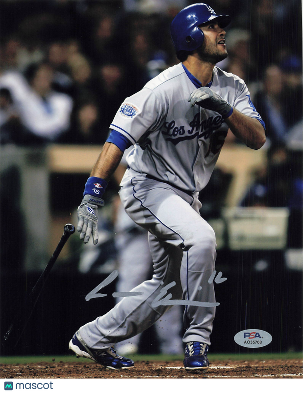 Andre Ethier Los Angeles Dodgers Signed 8x10 Photo PSA