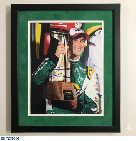 Kasey Kahne Signed Racing 11x14 Custom Framed Photo PSA Autographed