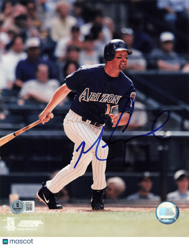 Mark Grace Arizona Diamondbacks Signed 8x10 Photo BAS