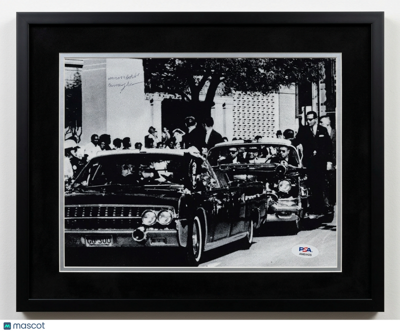 Butch Burroughs Signed 8x10 Framed Photo PSA Autographed