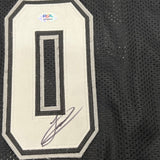 Justin Champagnie Signed Jersey PSA San Antonio Spurs Autographed