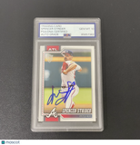 2026 Topps 75 #79 Spencer Strider Signed Card Auto 10 PSA Slabbed Atlanta Braves