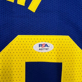 Stephen Curry Signed Jersey PSA Golden State Warriors Autographed
