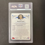 Dirk Nowitzki 2004 Topps #41 Signed Card PSA Autographed