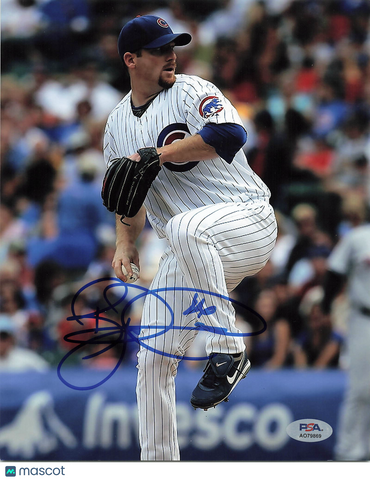 Ryan Dempster Chicago Cubs Signed 8x10 Photo PSA