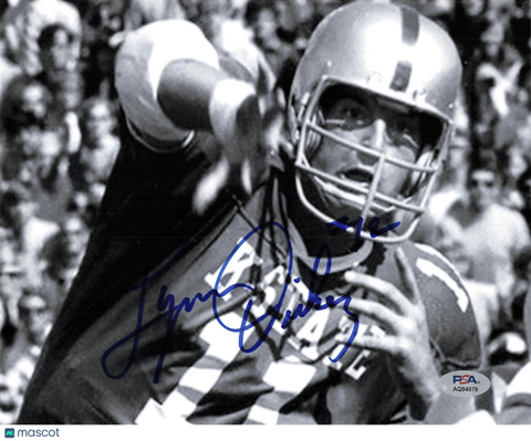 Lynn Dickey Signed Kansas State Wildcats Football 8x10 Photo PSA Autographed