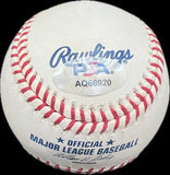 Matt Cain Signed MLB 2010 World Series Baseball PSA Autographed