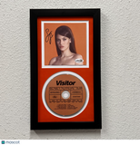 Sienna Spiro Signed Visitor Framed Display CD Insert JSA Autographed