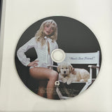 Sabrina Carpenter Signed CD Insert Frame PSA Autographed Man's Best Friend