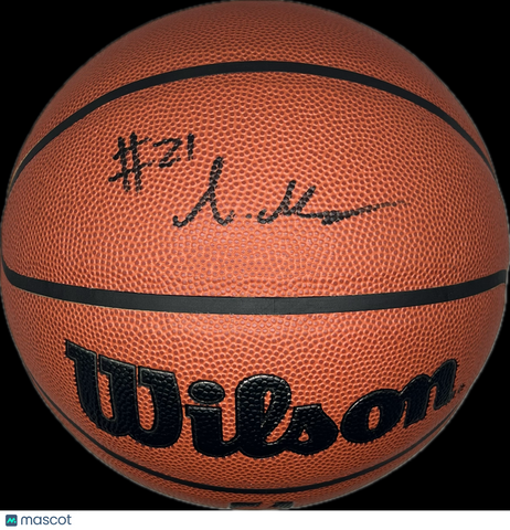 Emoni Bates Cleveland Cavaliers Signed Basketball NBA PSA