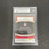 Trinity Rodman 2022-23 Panini Select Future FIFA#19 Signed Card BAS Autographed