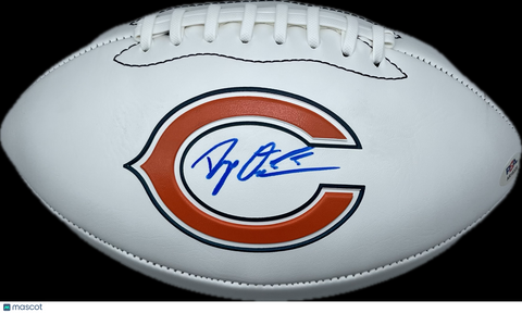 Dayo Odeyingbo Chicago Bears Signed Football PSA Autographed