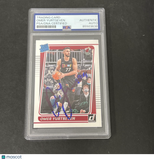 2021-22 Panini Chronicles Donruss #299 Omer Yurtseven signed card PSA Miami Heat