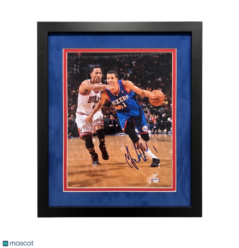 Michael Carter-Williams Philadelphia 76ers Signed 11x14 Custom Framed Photo PSA