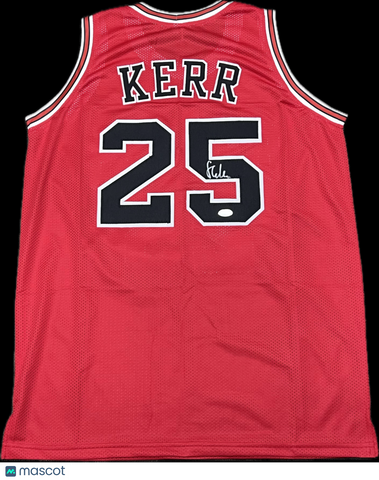 Steve Kerr Signed Chicago Bulls Jersey PSA