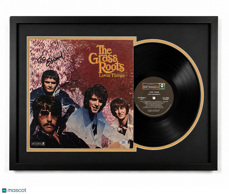 Creed Bratton Signed Lovin' Things Custom Framed Vinyl Album PSA Auth