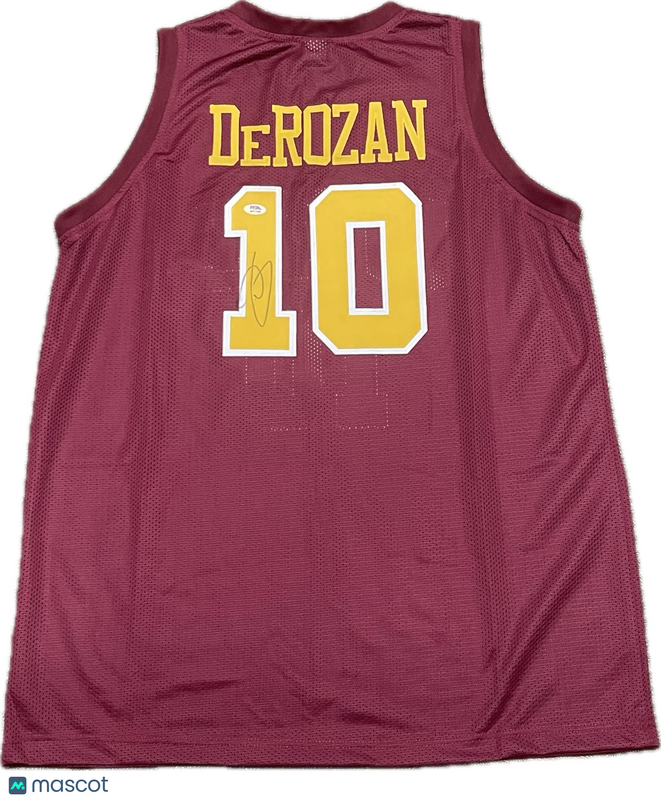 DeMar DeRozan Signed Jersey PSA USC Trojans Autographed