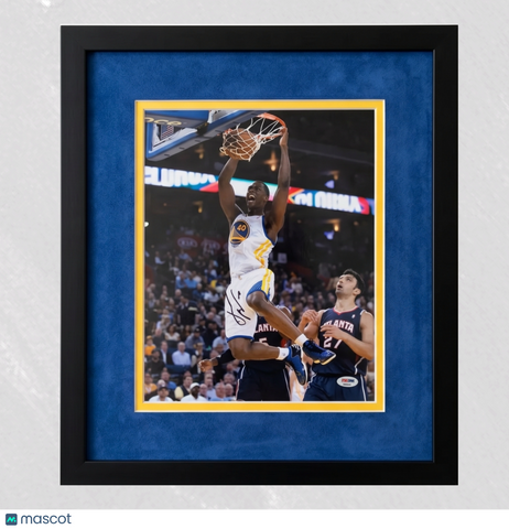 Harrison Barnes Golden State Warriors Signed 11x14 Custom Framed Photo PSA