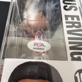 Julius Erving Signed NY Nets #107 Funko Pop PSA Auto 10 Encapsulated Autographed