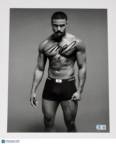 Michael B. Jordan signed 11x14 Calvins or Nothing Photo BAS Autographed