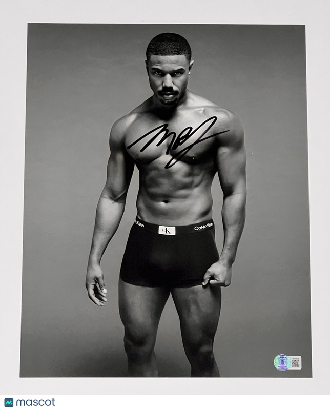 Michael B. Jordan signed 11x14 Calvins or Nothing Photo BAS Autographed
