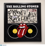Mick Jagger Signed Exile on Main St Display Framed Vinyl PSA Autographed