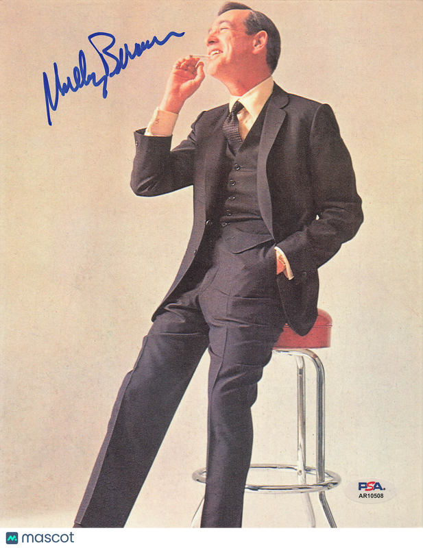 Shelley Berman Signed 8x10 Photo PSA Autographed