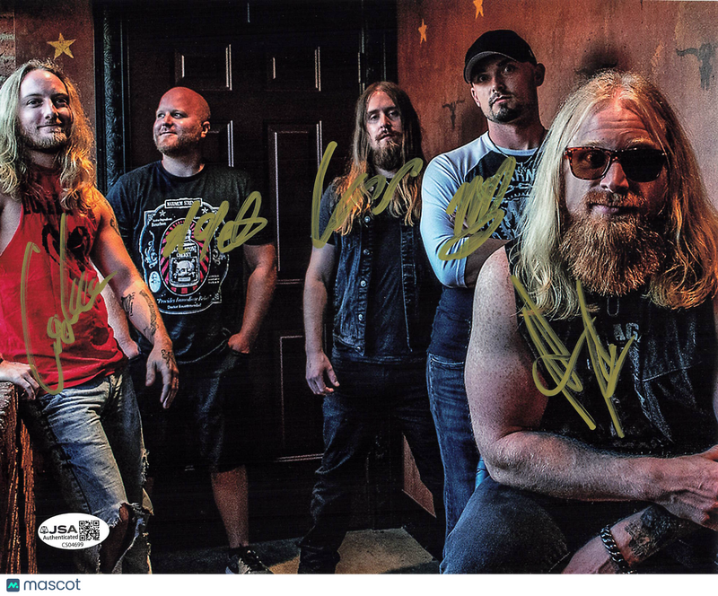 Blacktop Mojo Signed 8x10 Photo JSA Autographed