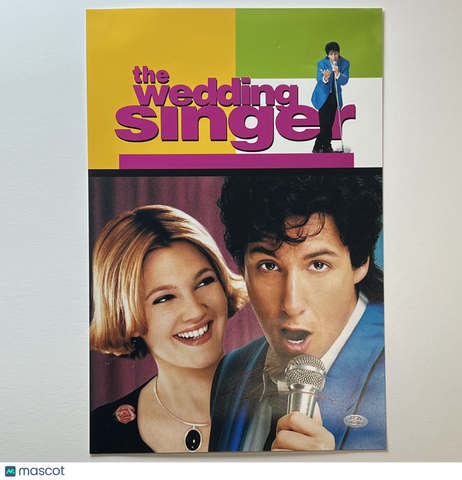 Adam Sandler Signed 12x18 Photograph The Wedding Singer PSA Autographed