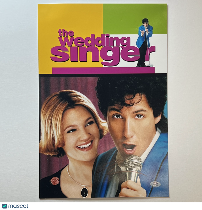 Adam Sandler Signed 12x18 Photograph The Wedding Singer PSA Autographed