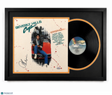 Paul Reiser Signed Beverly Hills Cop Custom Framed Vinyl Album PSA Auth