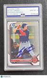 2021 Topps Bowman Chrome Prospects #BCP-58 Blaze Jordan Signed Card Auto 10 PSA