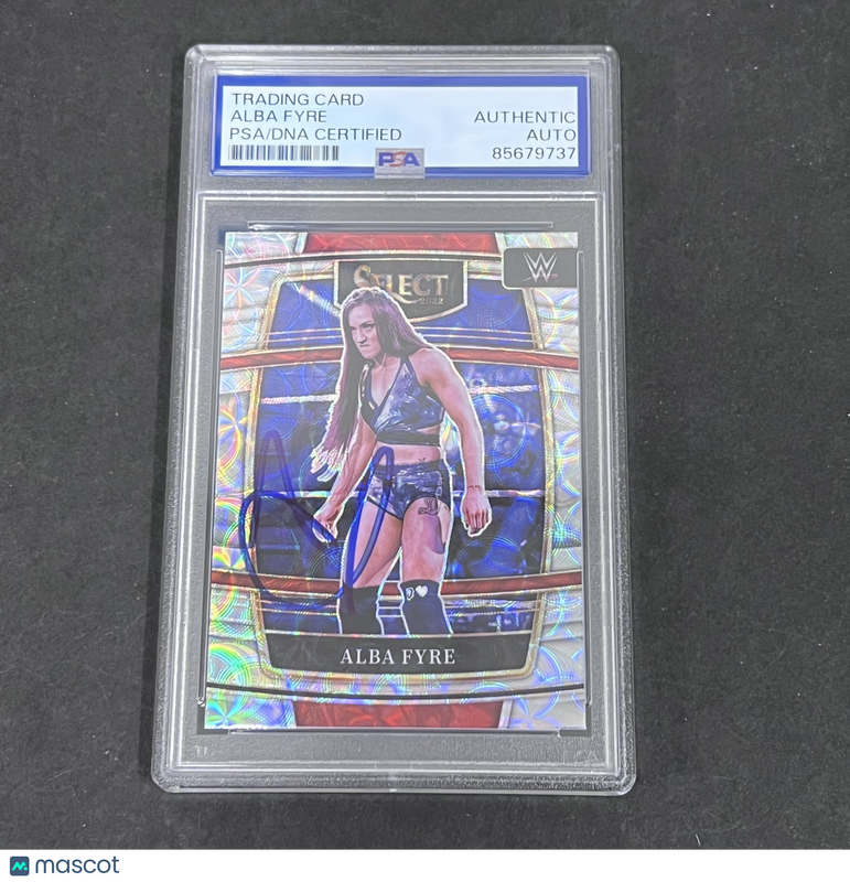 2022 Alba Fyre Panini Prizm#2 Signed Card PSA Auto Auth Autographed
