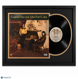 John Ford Coley SignedI Hear The Music Customed Framed Vinyl PSA Album Auth