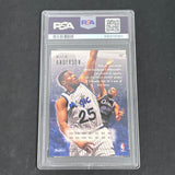 1994 E-Motion #67 Nick Anderson signed card PSA 9 Auto A Magic