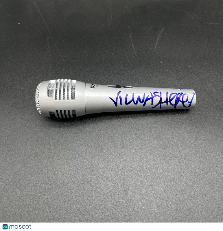 Vic Mensa Signed Microphone PSA Authographed