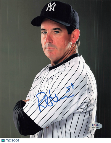 Rob Thomson New York Yankees Signed 8x10 Photo PSA