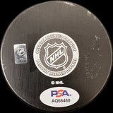 Troy Terry Signed Hockey Puck PSA Autographed