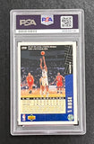 1996-97 Upper Deck Collector's Choice Basketball #258 Jalen Rose Signed Card Aut