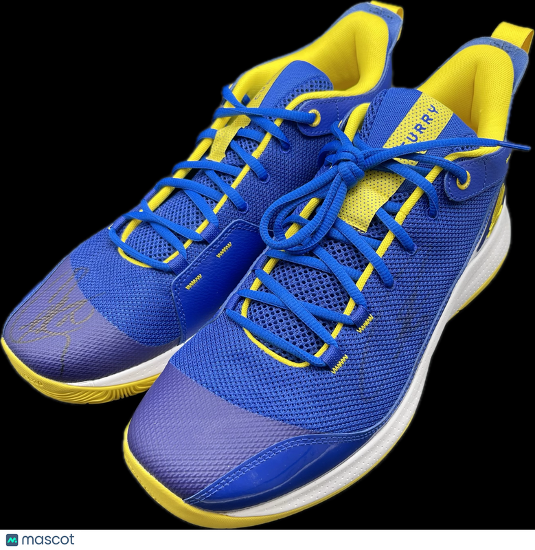 Stephen Curry Signed Basketball Shoes PSA Autographed