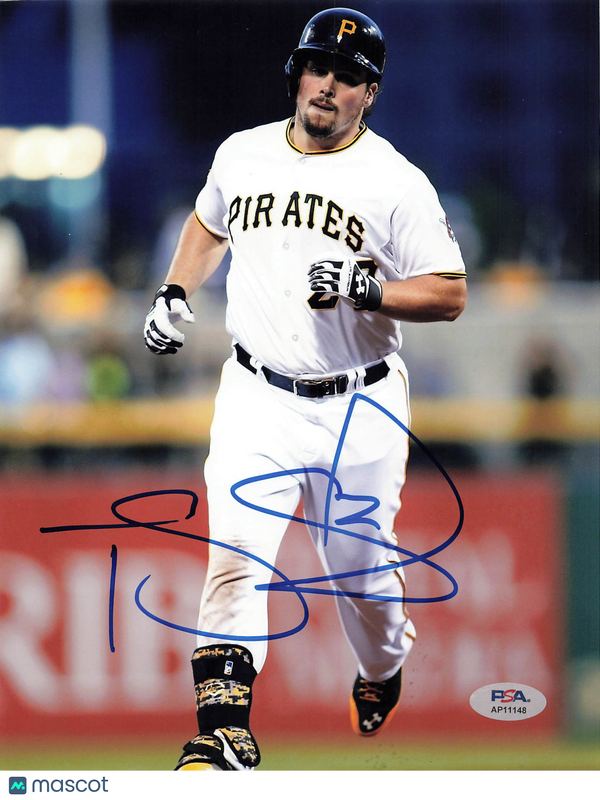 Travis Snider Pittsburgh Pirates Signed 8x10 Photo PSA